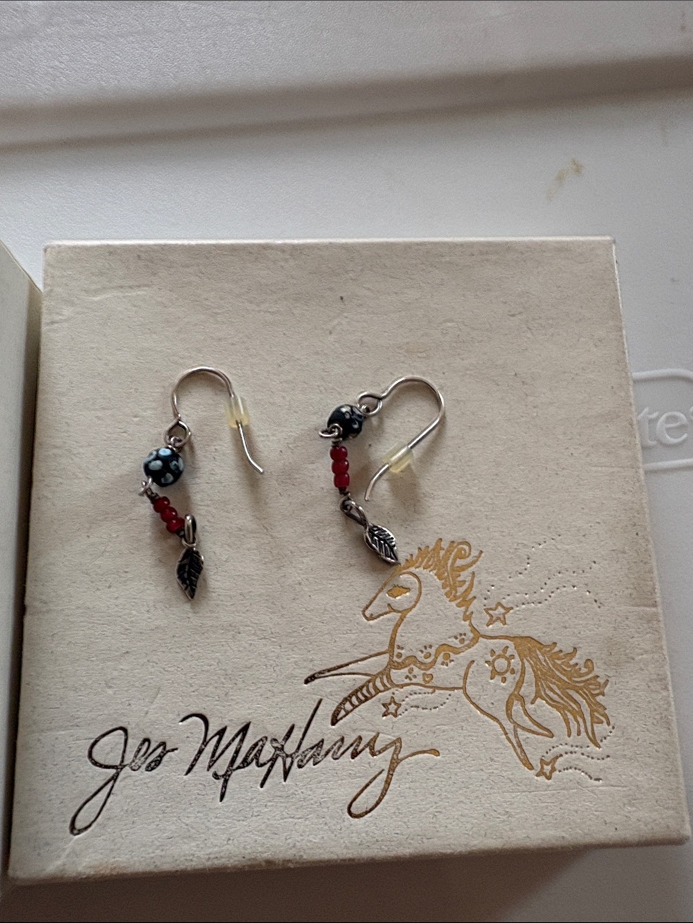 Jes MaHarry beaded earrings - Picture 2 of 4